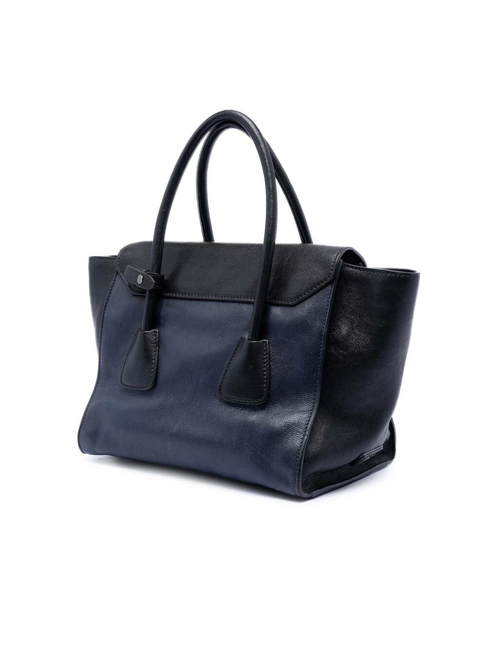 Prada Bicolor Glace Calf Sound Lock #276815P48B - Picture 2 of 7